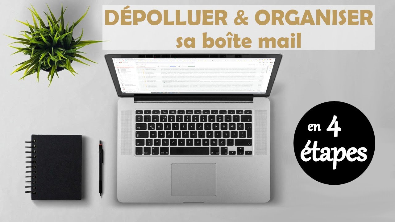 4 ÉTAPES pour : trier, organiser, dépolluer sa boîte GMAIL
