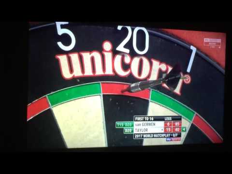Phil Taylor beats MVG in world Matchplay 2017