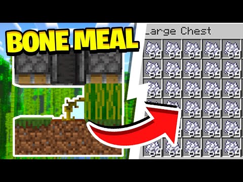 Insane Minecraft Bone Meal Farm! 💥
