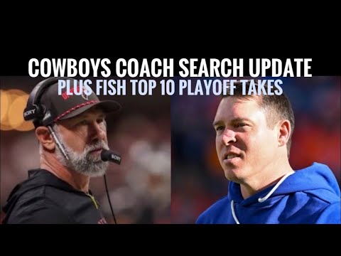 #Cowboys Fish LIVE! Top 10 Playoff & Coach Search Takes from Frisco