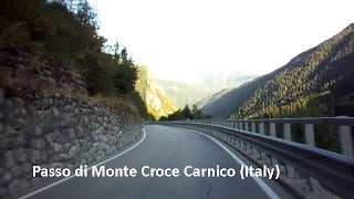 preview picture of video 'Passo di Monte Croce Carnico (Italy)'