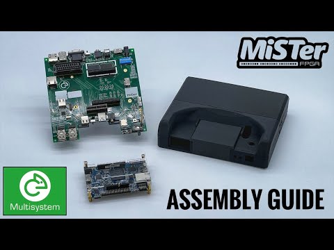 MiSTer Multisystem Assembly Build Instruction Guide DE10-Nano FPGA Terasic Heber Pi-MMS @TheRetroCollective