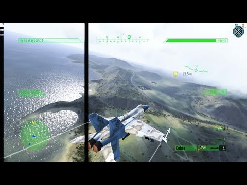 Xenia Xbox 360 Emulator - JASF: Jane's Advanced Strike Fighters Ingame / Gameplay! (DX12 WIP)