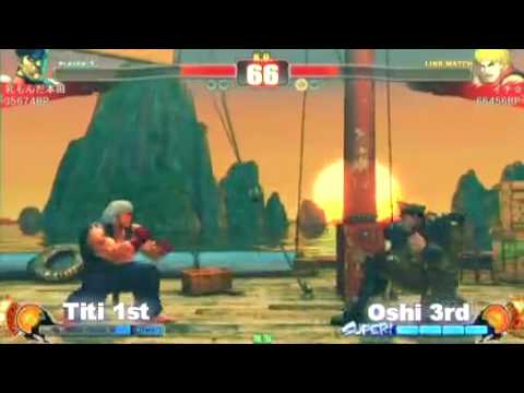 SF4:Chichi Monda (Ve) vs Ichi☆ (Ke) - Adachi 5on5 Exhibition - 10-01-2010