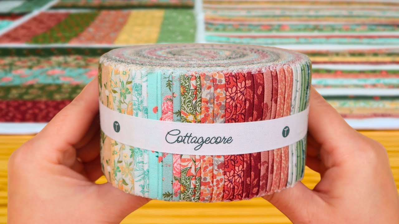 I Made Two Beautiful Quilts At Once! (Just One Jelly Roll)