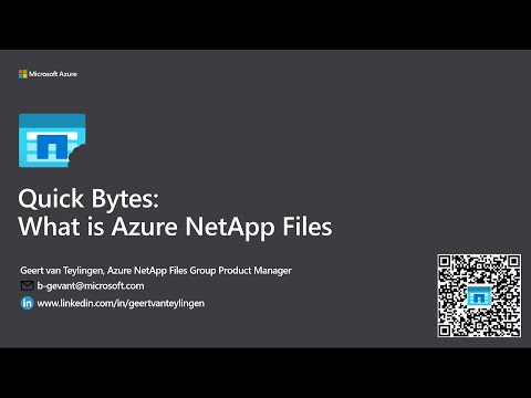 Quick Bytes: What is Azure NetApp Files