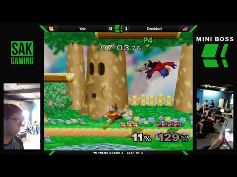 Mini Boss 3 WR2 - Yair (Fox) vs Dankbot (Falco)