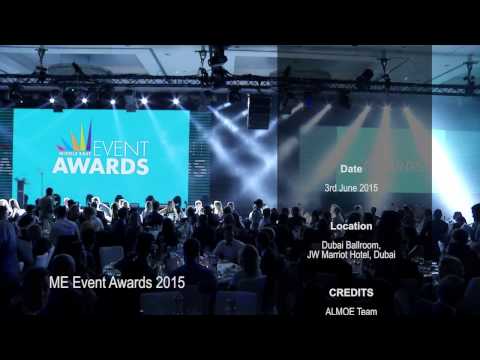 Almoe AV Productions / Rentals at the Middle East Event Awards 2015 (Extended version)