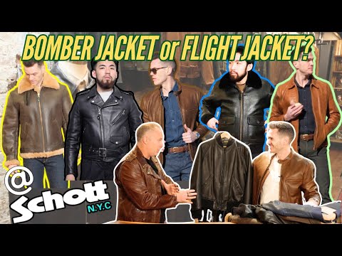 The 5 Types of Leather Jackets you should know about (with @schottnyc )