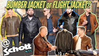 The 5 Types of Leather Jackets you should know about (with @schottnyc )