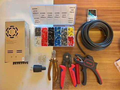 24V - 240W Netzteil an 230 Volt anschließen