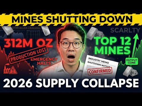 SILVER SUPPLY SHOCK: Top 12 Mines Announcing Emergency Shutdowns (312M Oz Production Lost in 2026)
