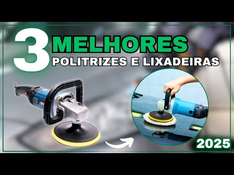 Melhores Politrizes e Lixadeiras Angulares 2025: KaQi SG-9180, FortG 7” e The Black Tools BPA1200