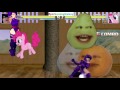 The Annoying Orange And Pinkie Pie VS Raven And Psylocke In A MUGEN Match Battle Fight