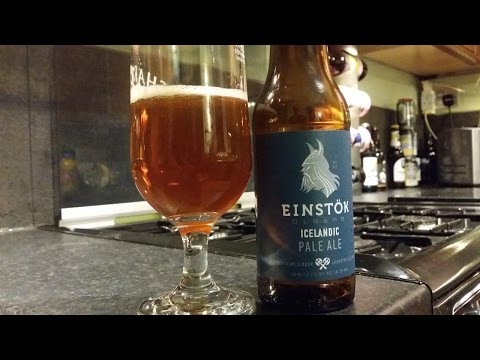 (4K) Einstök Icelandic Pale Ale By Einstök Ölgerð | Icelandic Craft Beer Review