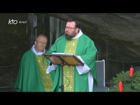 Messe de 10h à Lourdes du 2 décembre 2023