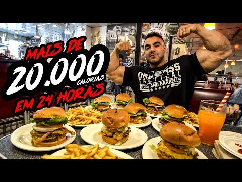 BODYBUILDER EATING MORE THAN 20 THOUSAND CALORIES - RAFAEL BRANDÃO