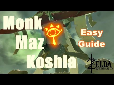 Monk Maz Koshia Boss Fight Zelda Breath of The Wild