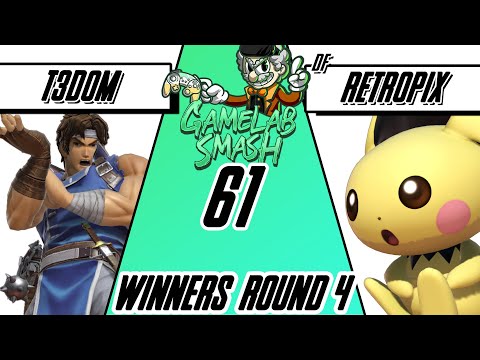 GameLab-Smash #61 T3 Dom (Richter) Vs Retropix (Pichu)