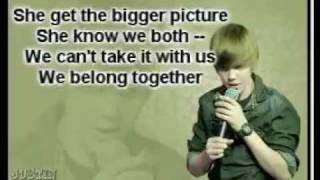 Justin Bieber Feat Soulja Boy - Rich Girl (Full Version) w  Lyrics on Screen