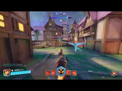 cassie paladins 1v5 godly ninja cart