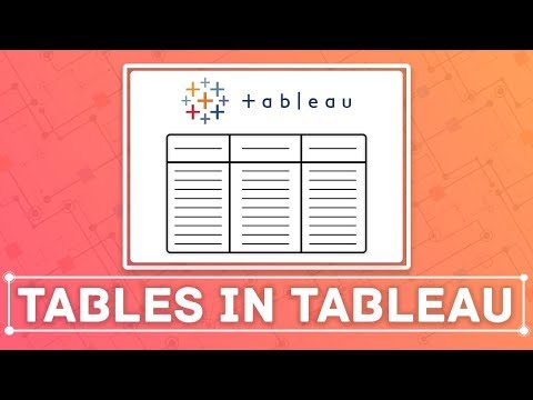 在Tableau中建立一個表格。在Tableau中創建一個簡單的表格所需的步驟。 (Build a table in Tableau: The steps needed to create a simple table in Tableau)