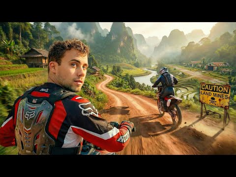 2 Friends Motorbike to a Secret CIA Base in Laos