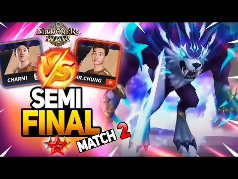 CHARMI vs MR.CHUNG. SWC2020 World Finals (Semifinal) - Summoners War