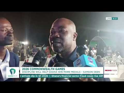 COMMONWEALTH GAMES 2026: Samson Deen Charges Team Ghana Athletes to Stay Disciplined