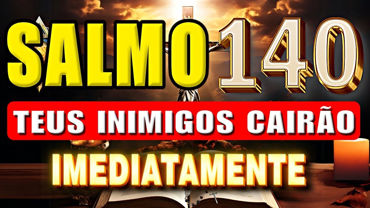 🛑SALMO 140🛑CONTRA INIMIGOS E MALDADES! DESCUBRA COMO ESTE PODEROSO SALMO PODE MUDAR SUA VIDA HOJE!