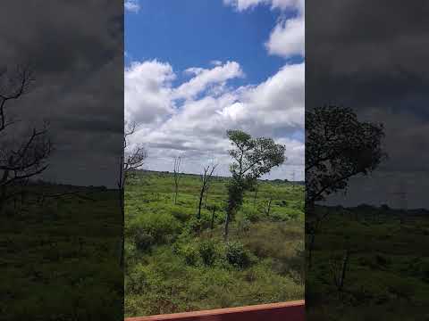 Cruzando el puente de río Paraguay en pantanal. Corumbá, Mato Grosso do Sul, Brasil.