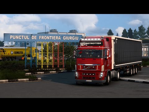 ETS 2 | Volvo FH Classic Globetrotter Euro 5 | 🇷🇴 Bucuresti- 🇧🇬 Ruse 99km (Ambalaje uzate 22t)
