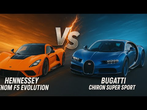 Chiron Super Sport vs Venom F5  Who Wins? 