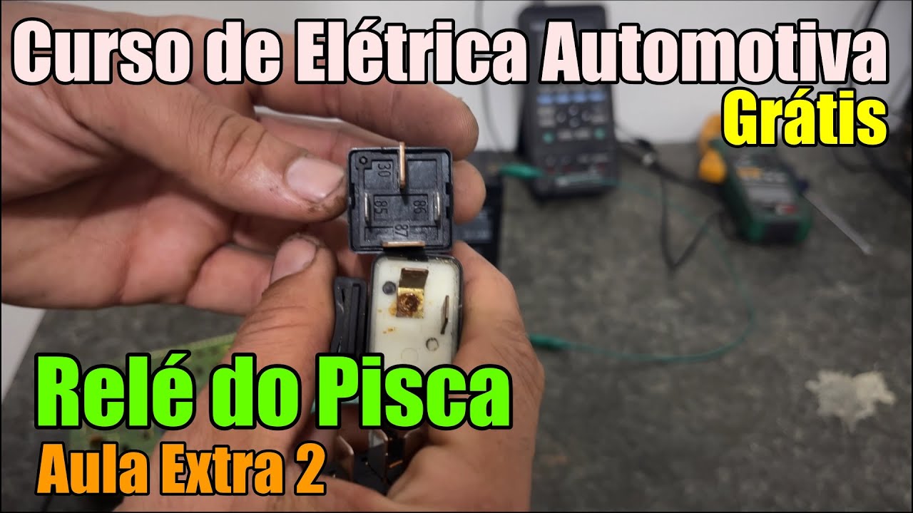 Como funciona o relé do pisca ou relé de seta - Curso de Elétrica Automotiva - Aula Extra 2