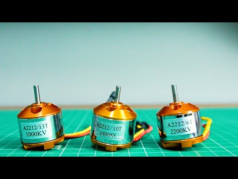 BLDC Motors  - Comparison and Test of various KV motors