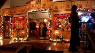 Annunciation Orthodox (Christian) Church (Milwaukie) choir: Nativity 2008