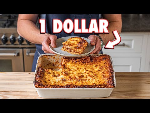 The 1 Dollar Lasagna | But Cheaper