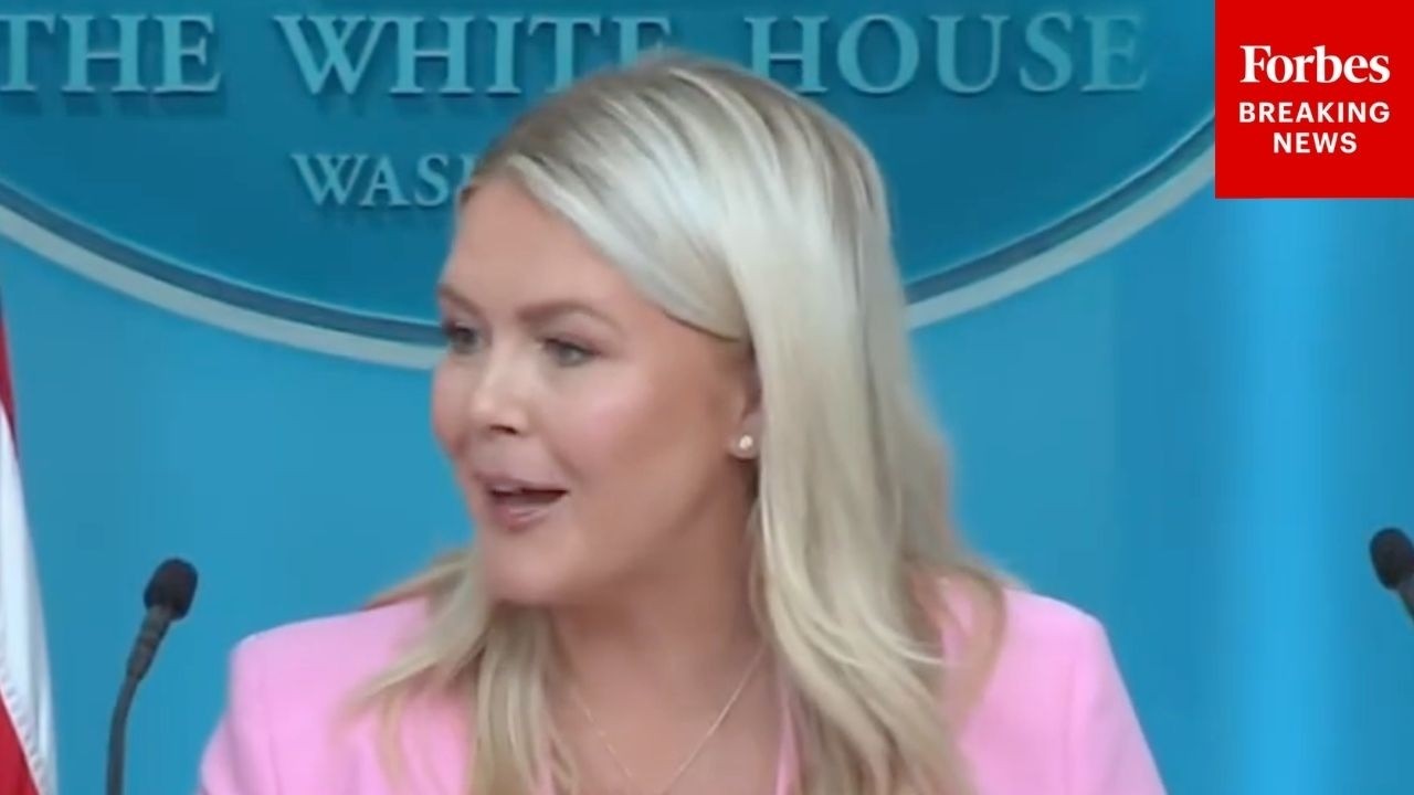Video: Karoline Leavitt answers question on balancing two children under two with White House duties
