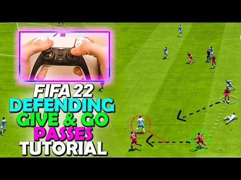 How to DEFEND GIVE & GO PASSING in FIFA 22 | DEFEND LIKE A PRO with this TECHNIQUE | FIFA 22