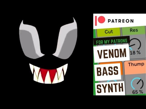 Frenics Venom Bass Synth (Ableton Live instrument rack) Patreon