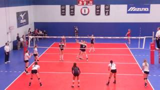preview picture of video 'Championship Match Game 2 Pre-nationals - SPVB 18 Elite vs Circle City 18 Purple 20140608(2)'