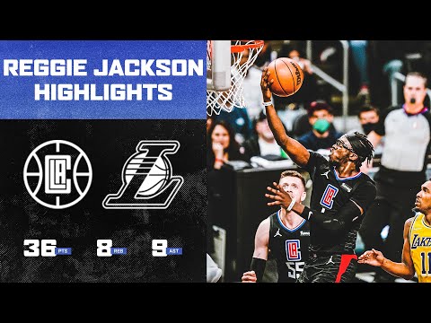 Reggie Jackson had himself a night against the Lakers. | LA Clippers