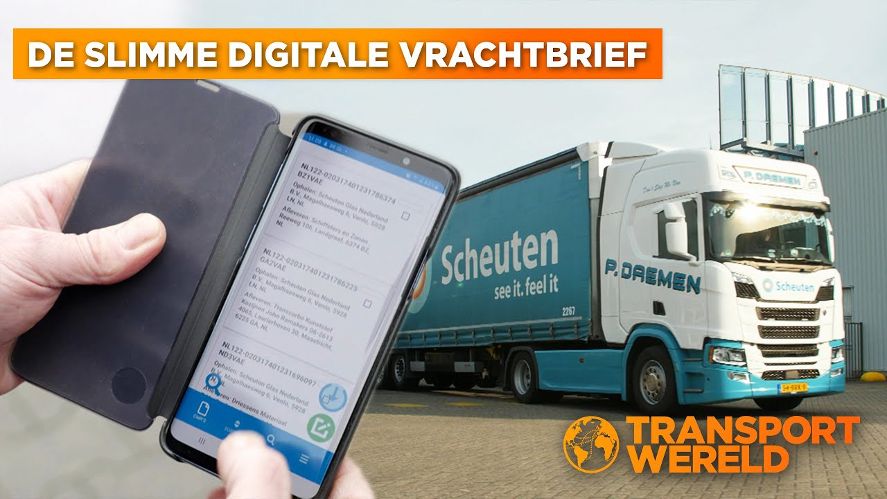 De slimme digitale vrachtbrief