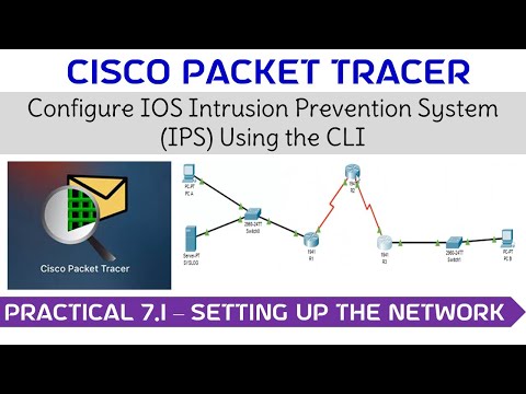 Practical 7.1 - Setting up the Network #cisco #ciscopackettracer #ios #ips #cli #network #networking
