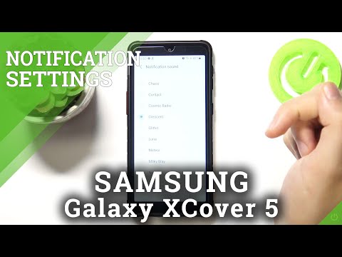 How to Change Notification Sounds in SAMSUNG Galaxy XCover 5 – Adjust Notification Settings