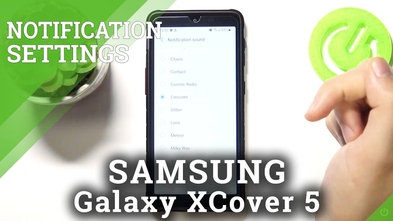 How to Change Notification Sounds in SAMSUNG Galaxy XCover 5 – Adjust Notification Settings