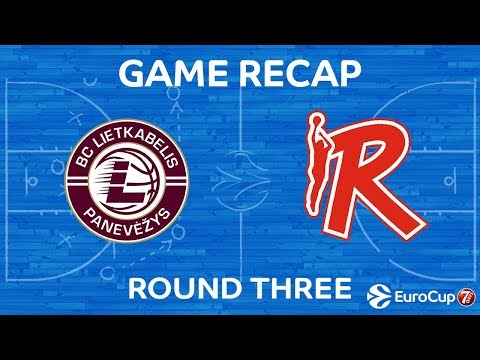 Highlights: Lietkabelis Panevezys - Grissin Bon Reggio Emilia