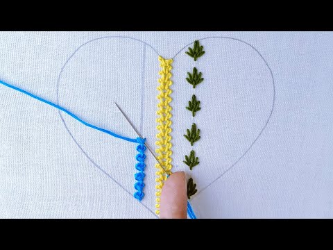 Top 11 Hand Embroidery Basic Stitches for Beginners,Different Stitches Design,বর্ডারলাইন সেলাই