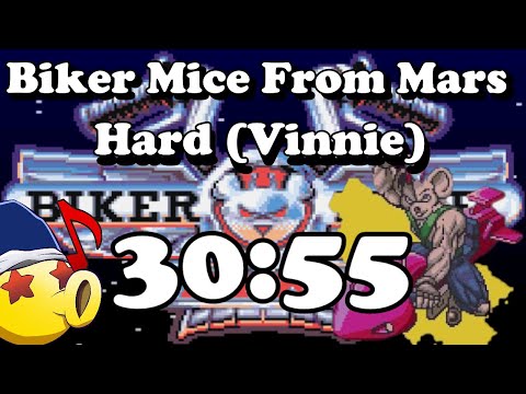 (WR) Biker Mice From Mars [SNES] - Hard - Speedrun em 30:55
