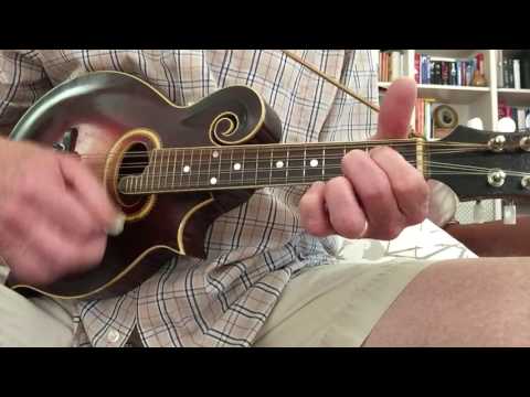 Knockin on Heaven's Door with easy solo, tutorial, mandolin